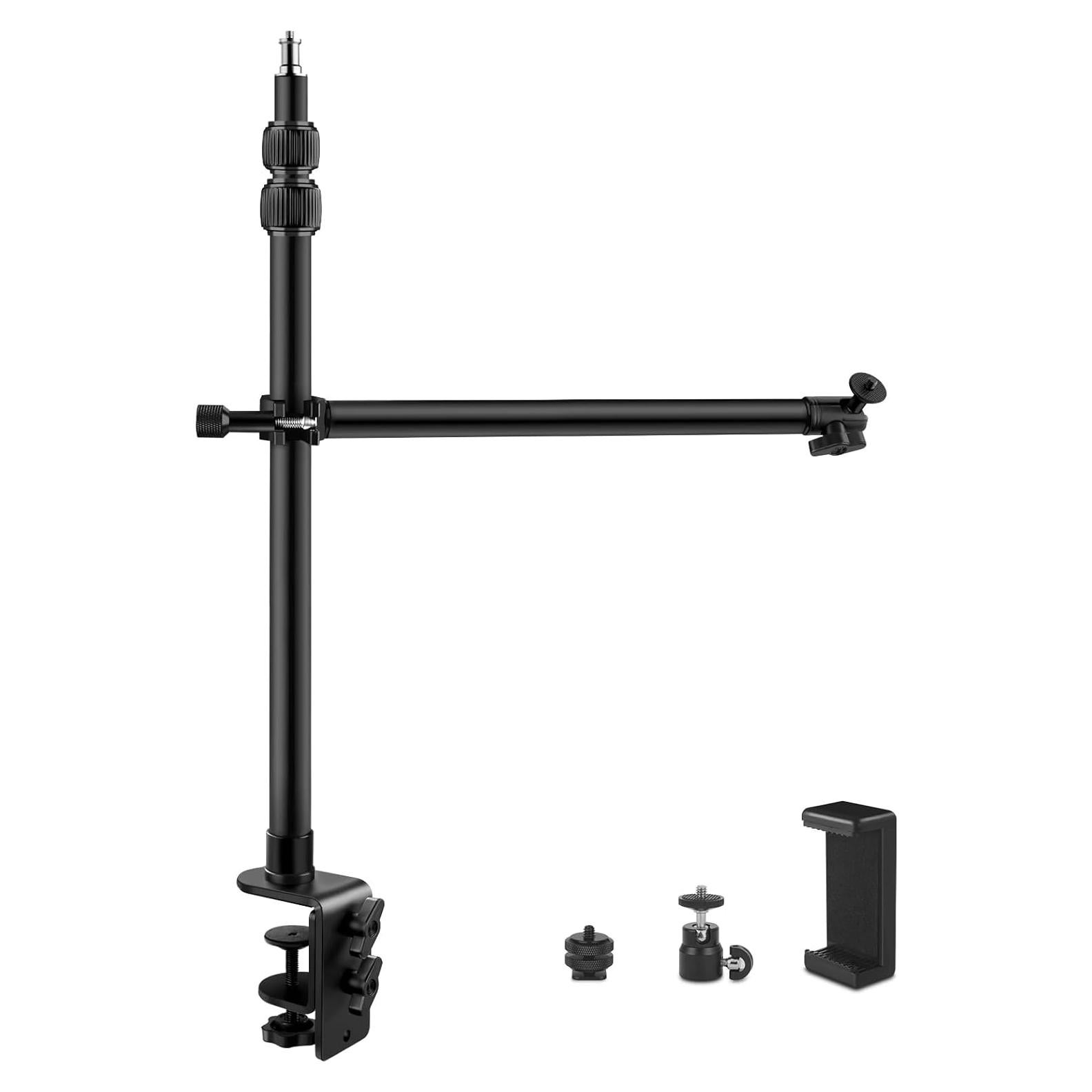 Soporte de Mesa para Cámara DSLR Tinpops con Brazo Ajustable 42-103 cm