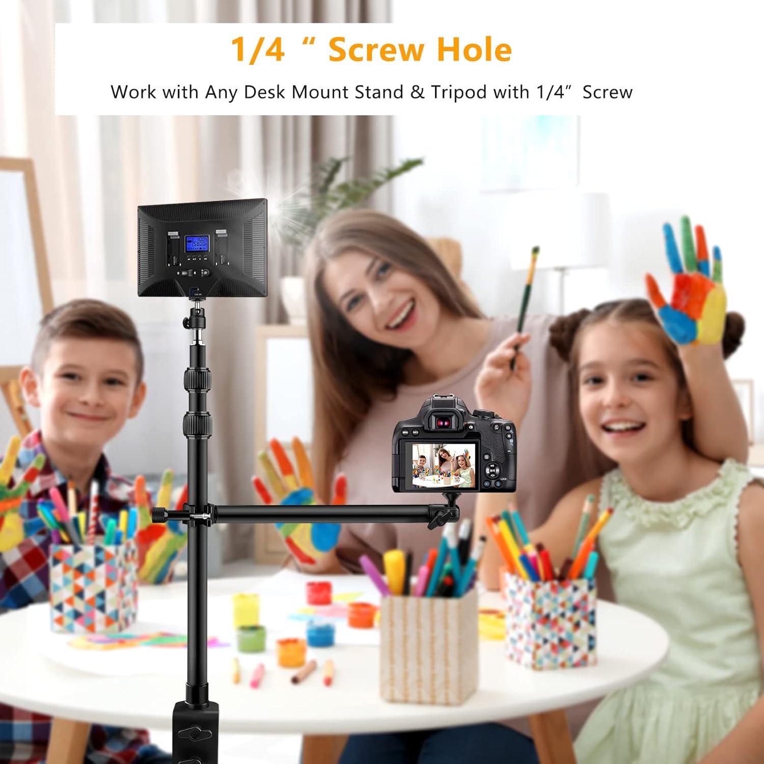 Soporte de Mesa para Cámara DSLR Tinpops con Brazo Ajustable 42-103 cm