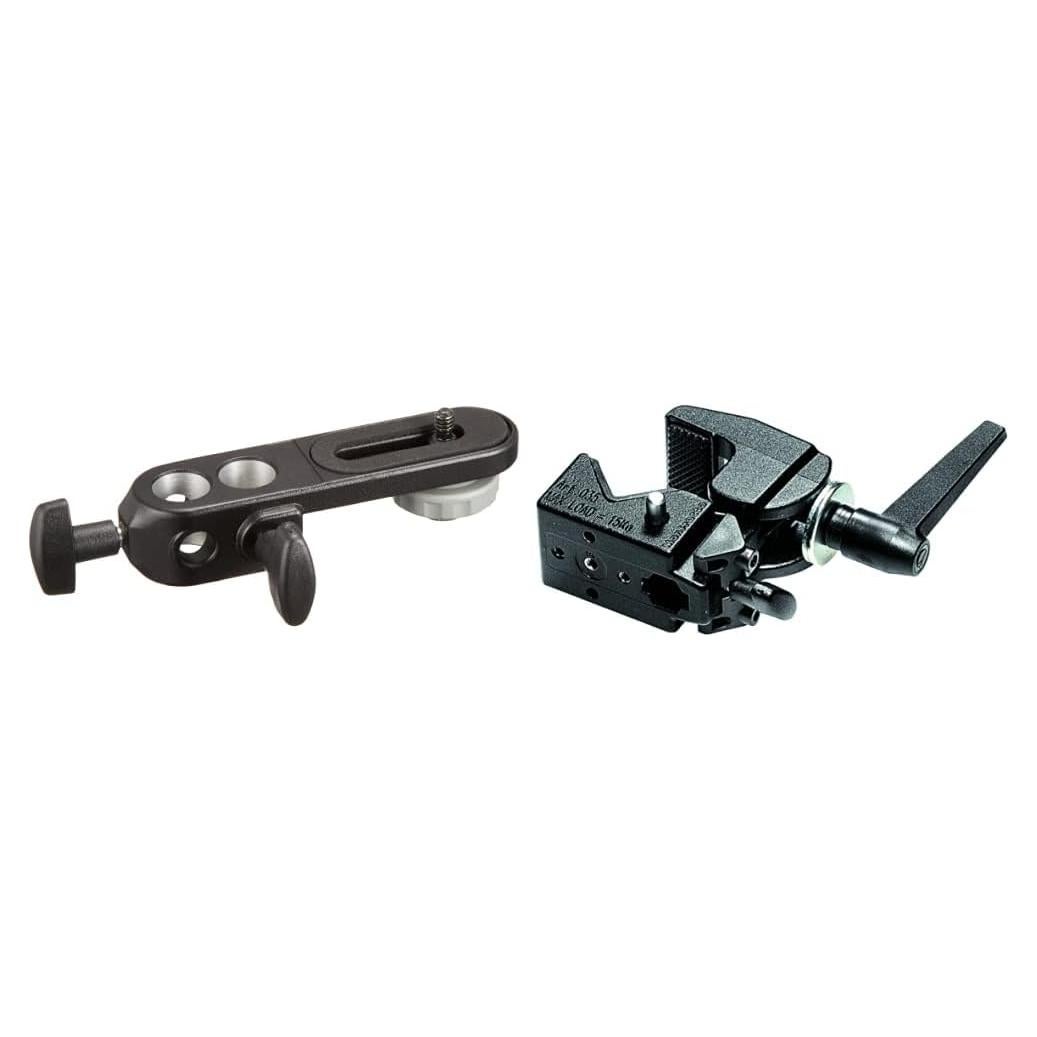Super Clamp Manfrotto 035 para Soporte de Cámara - Negro