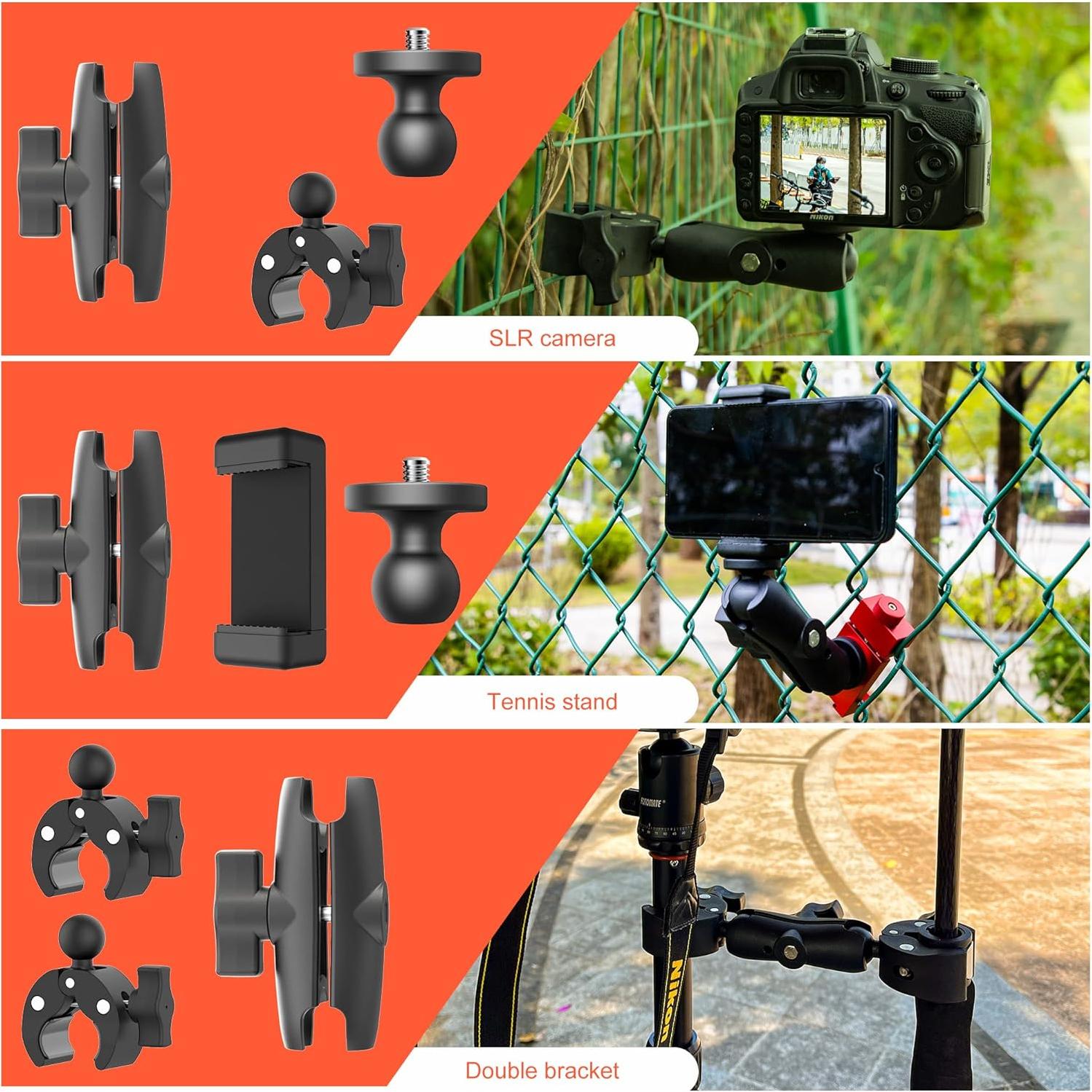 Kit de Accesorios Super Clamp Taisioner 360° para Fotografía