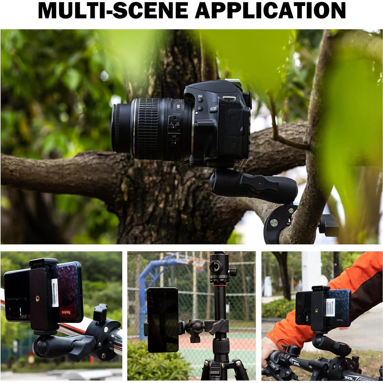 Kit de Accesorios Super Clamp Taisioner 360° para Fotografía