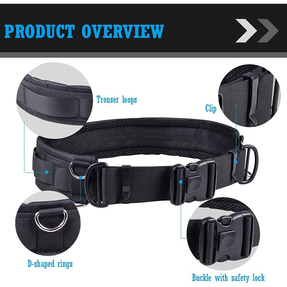 Cinturón Utilitario VisionKids Ajustable 75-100 cm con 8 Anillos D