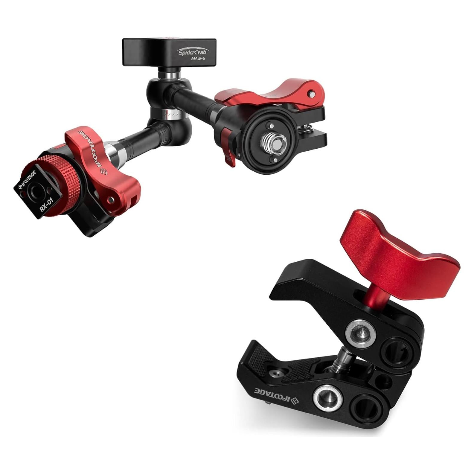 Brazo Mágico IFOOTAGE 28cm con Abrazadera para Cámara