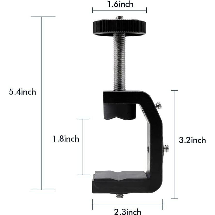 Abrazadera C Ajustable SLOW DOLPHIN para Cámara DSLR 4kg