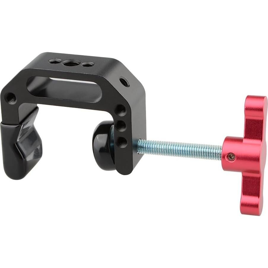 C-Clamp Universal CAMVATE Rojo para Monitor de Cámara