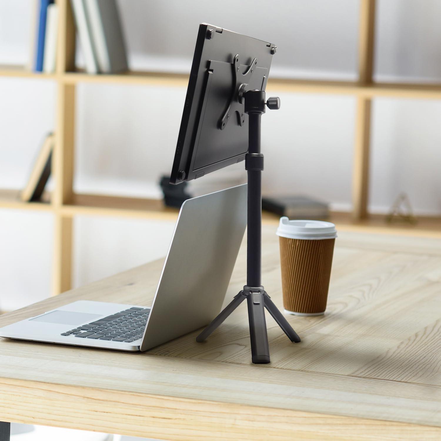 Soporte de Monitor Portátil Kado Tripode Metal 360° Ajustable