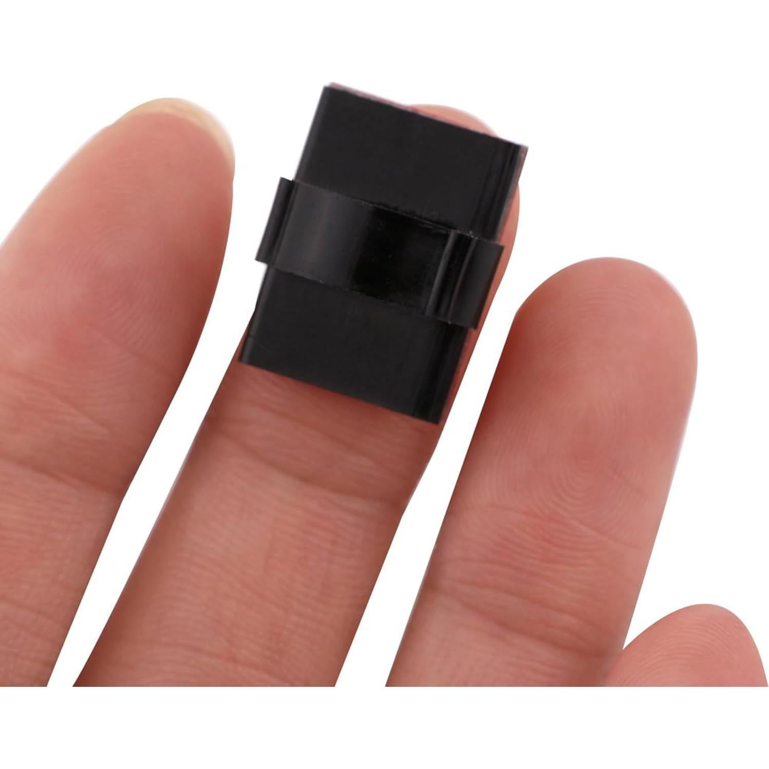 Clips de Cable Autoadhesivos 3M Negro 30 Piezas para Organización