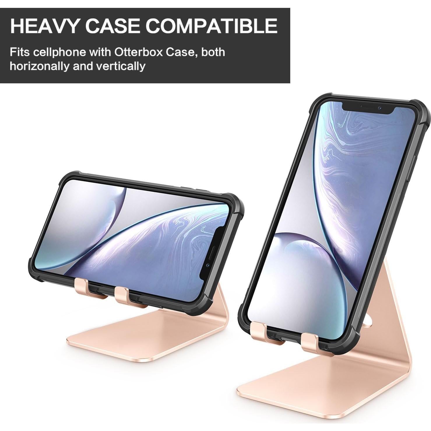 Soporte Ajustable para Teléfono OMOTON C2 Aluminio Dorado