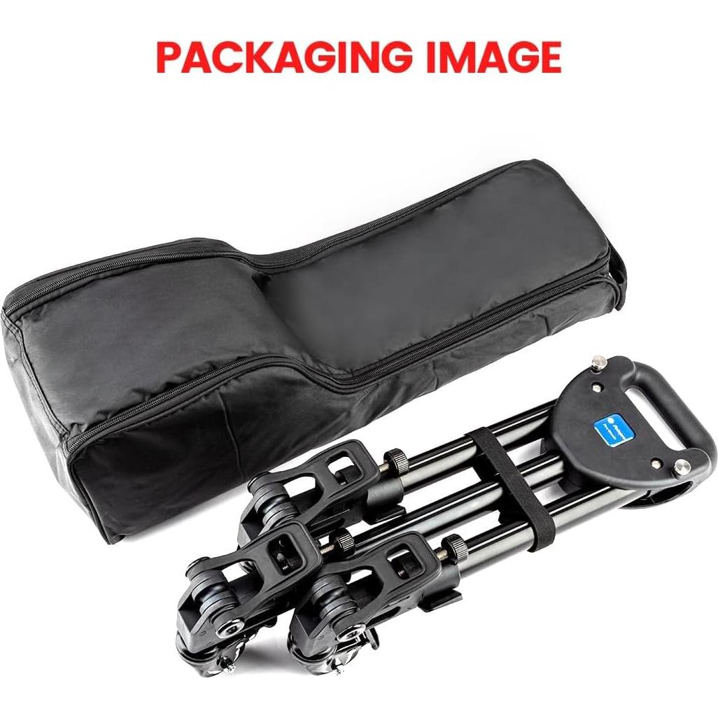 Carro Dolly de Trípode Fotopro DP-2 con Ruedas y Patas Ajustables