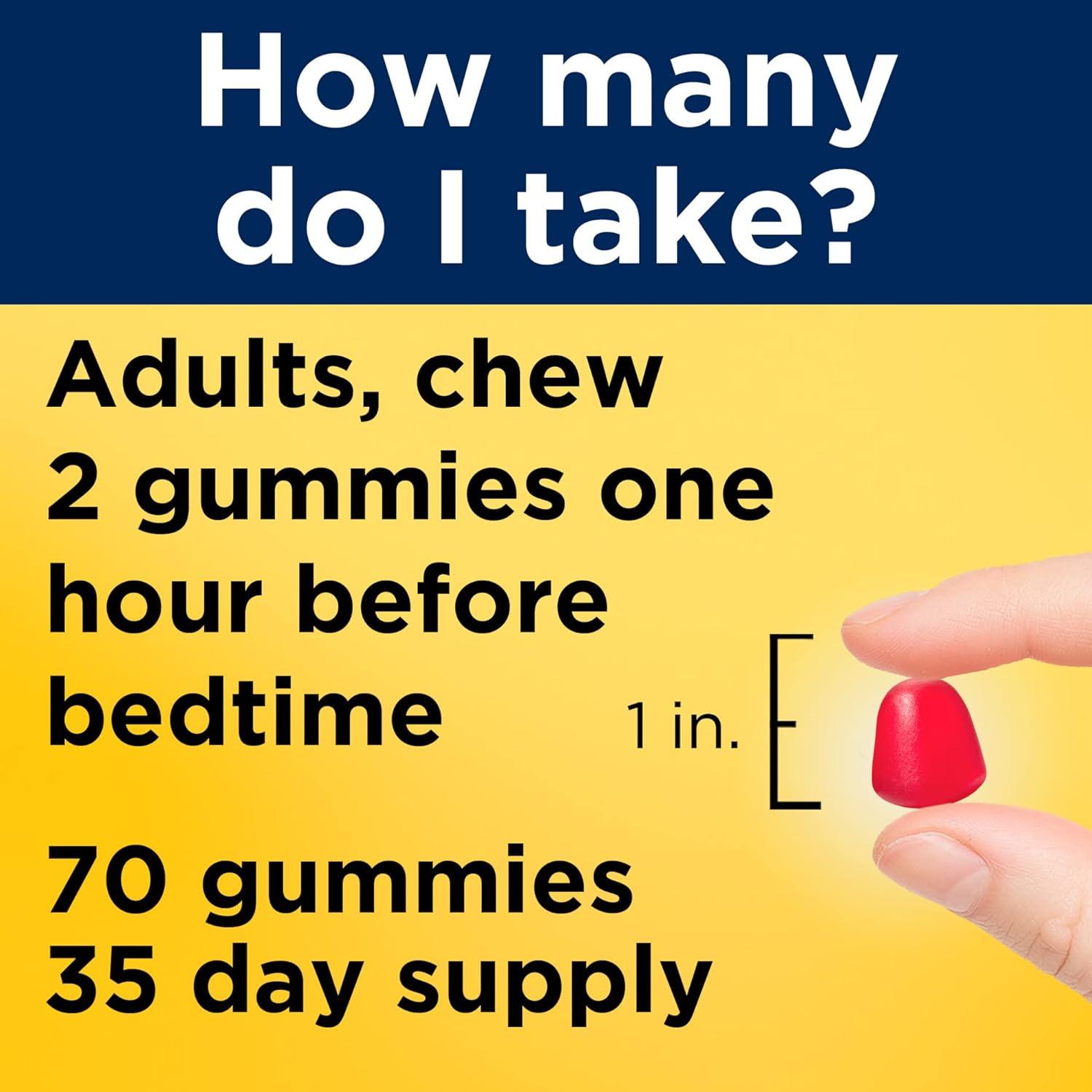 Gominolas de Melatonina 10mg Nature Made - 70 Unidades