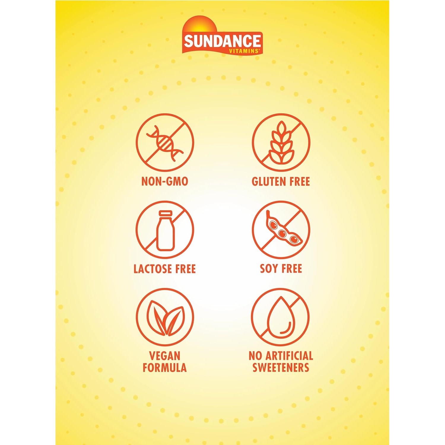 Gomitas de Melatonina Sundance 5mg - 60 Unidades Sabor Frutas