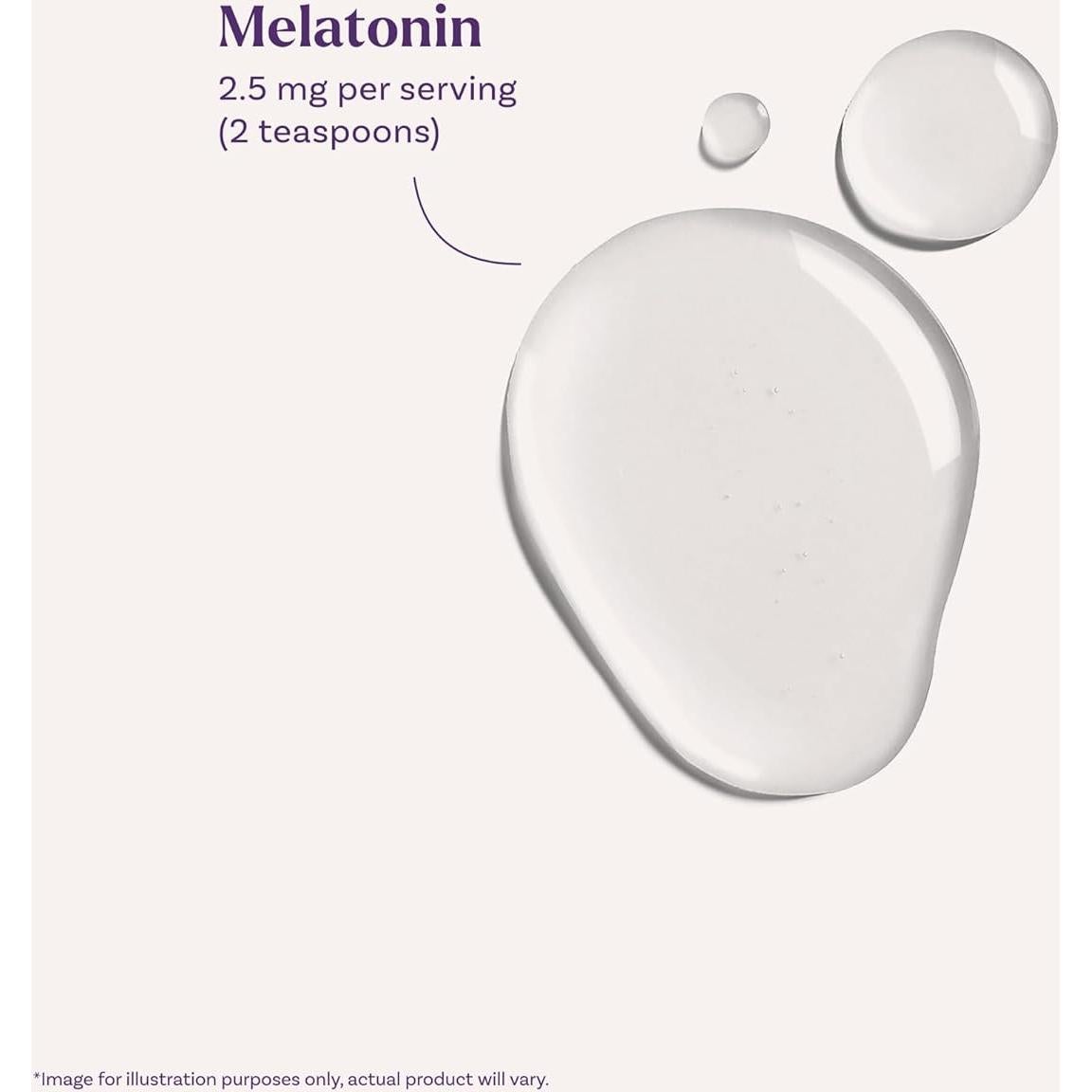 Natrol Melatonina Líquida 2.5 mg 240 ml Sabor Baya - Suplemento para Dormir