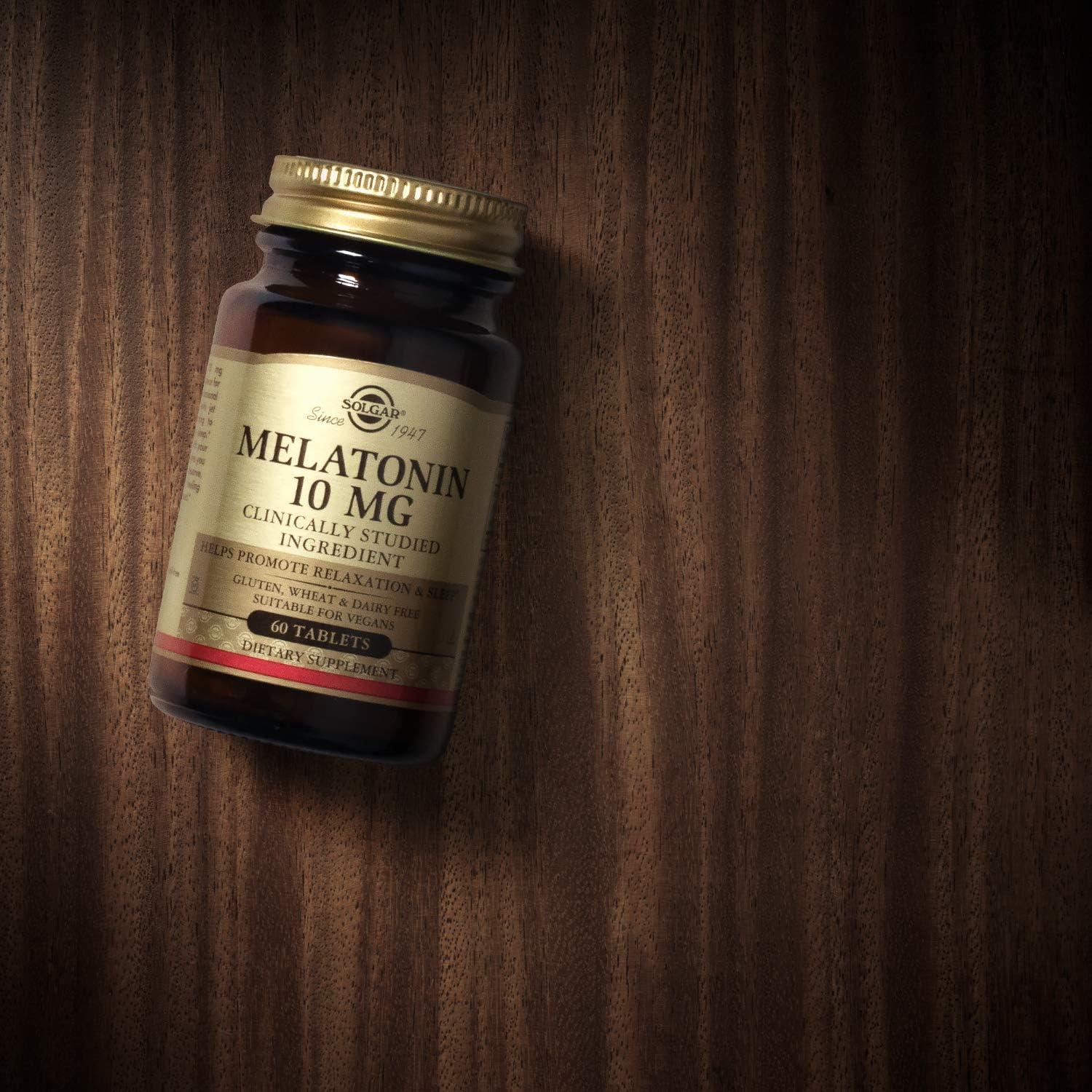 Solgar Melatonina 10mg Tabletas Veganas 60 Porciones