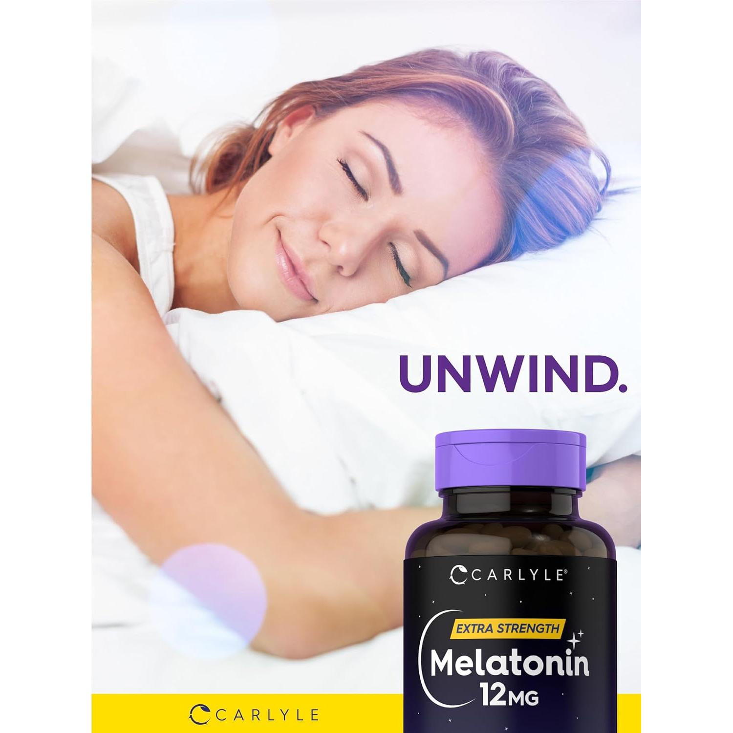 Cápsulas Blandas de Melatonina 12 mg Carlyle - 180 Unidades