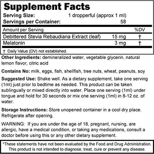Suplemento Líquido de Melatonina Natural Svasthya 56.7g