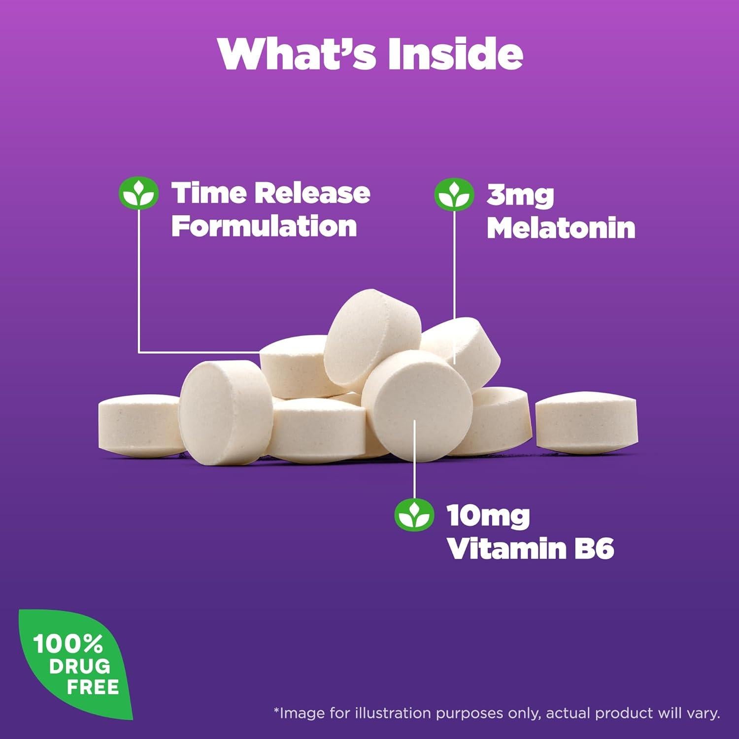 Natrol Melatonina 3 mg Liberación Prolongada 100 Tabletas