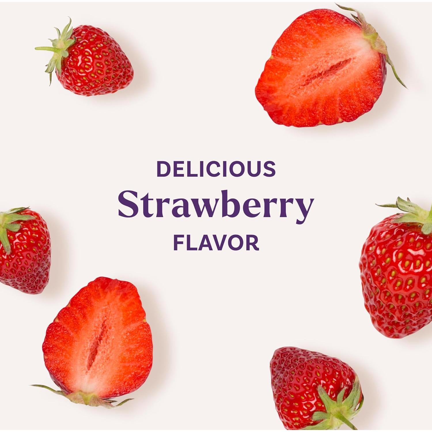 Suplemento de Melatonina Natrol 5 mg Sabor Fresa 90 Tabletas