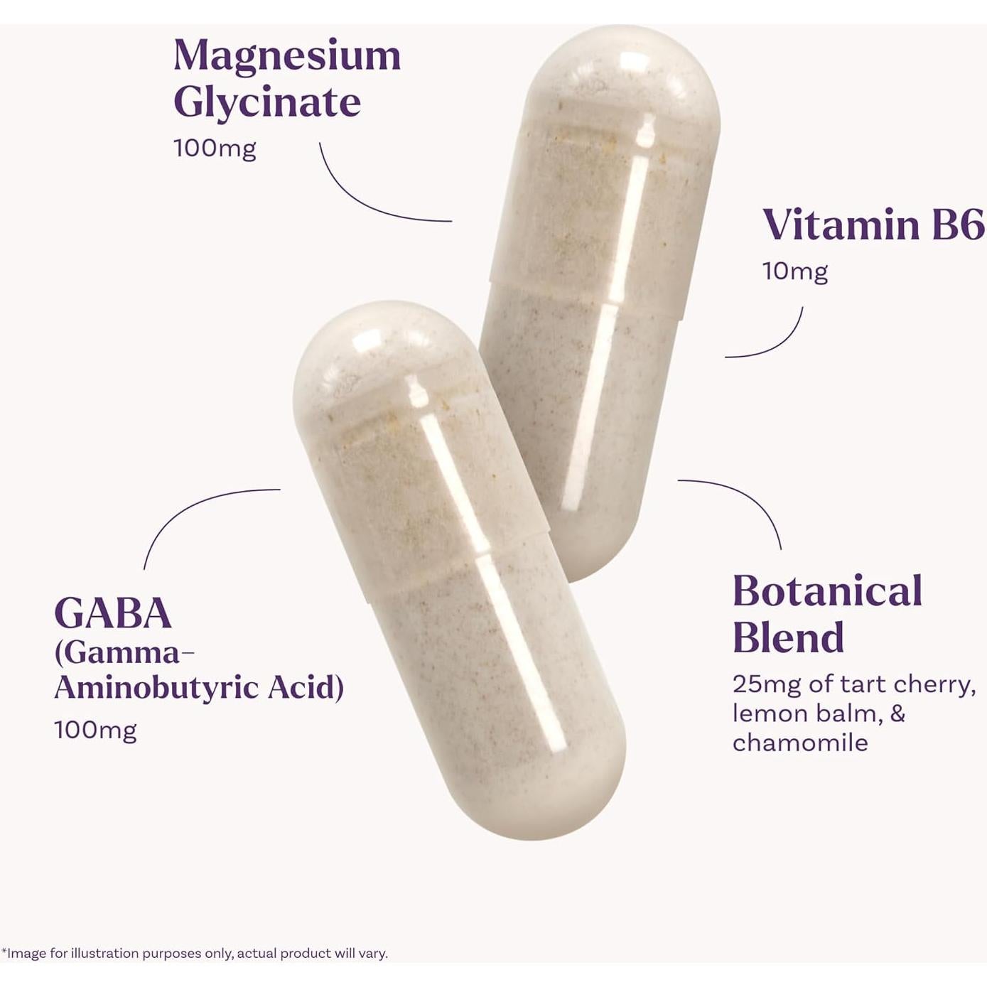 Cápsulas Natrol Sleep & Restore 100mg Glicinato de Magnesio