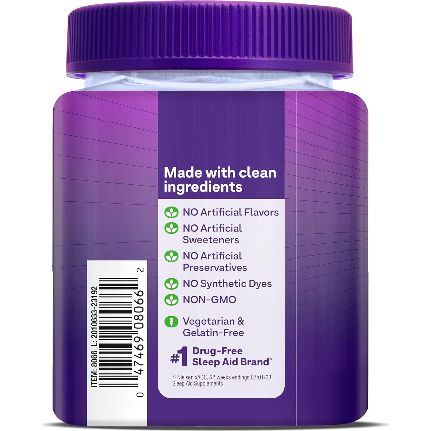 Gomitas de Melatonina Natrol 3 mg Sabor Fresa 70 Unidades