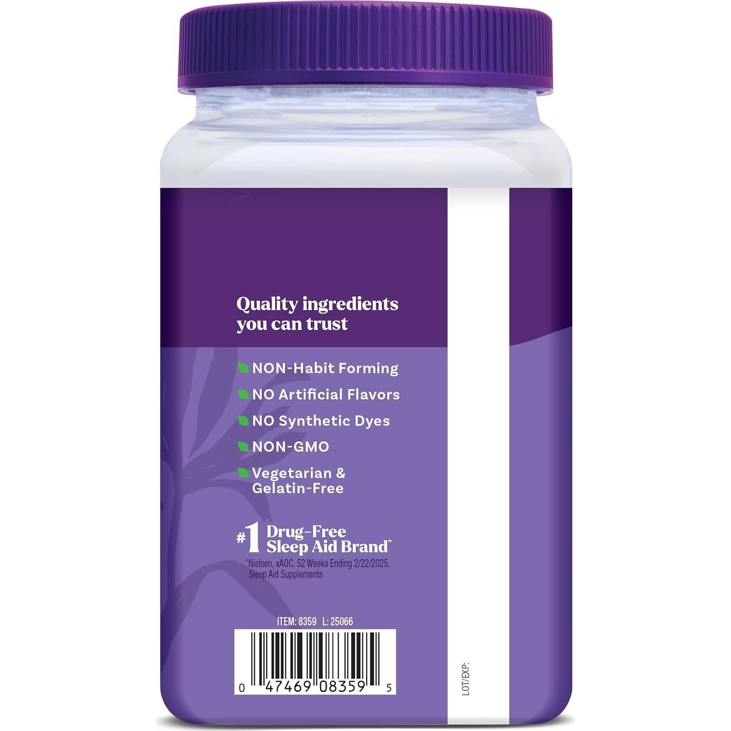 Gominolas Natrol Sueño + Restaurar 60 Unidades 5mg Melatonina