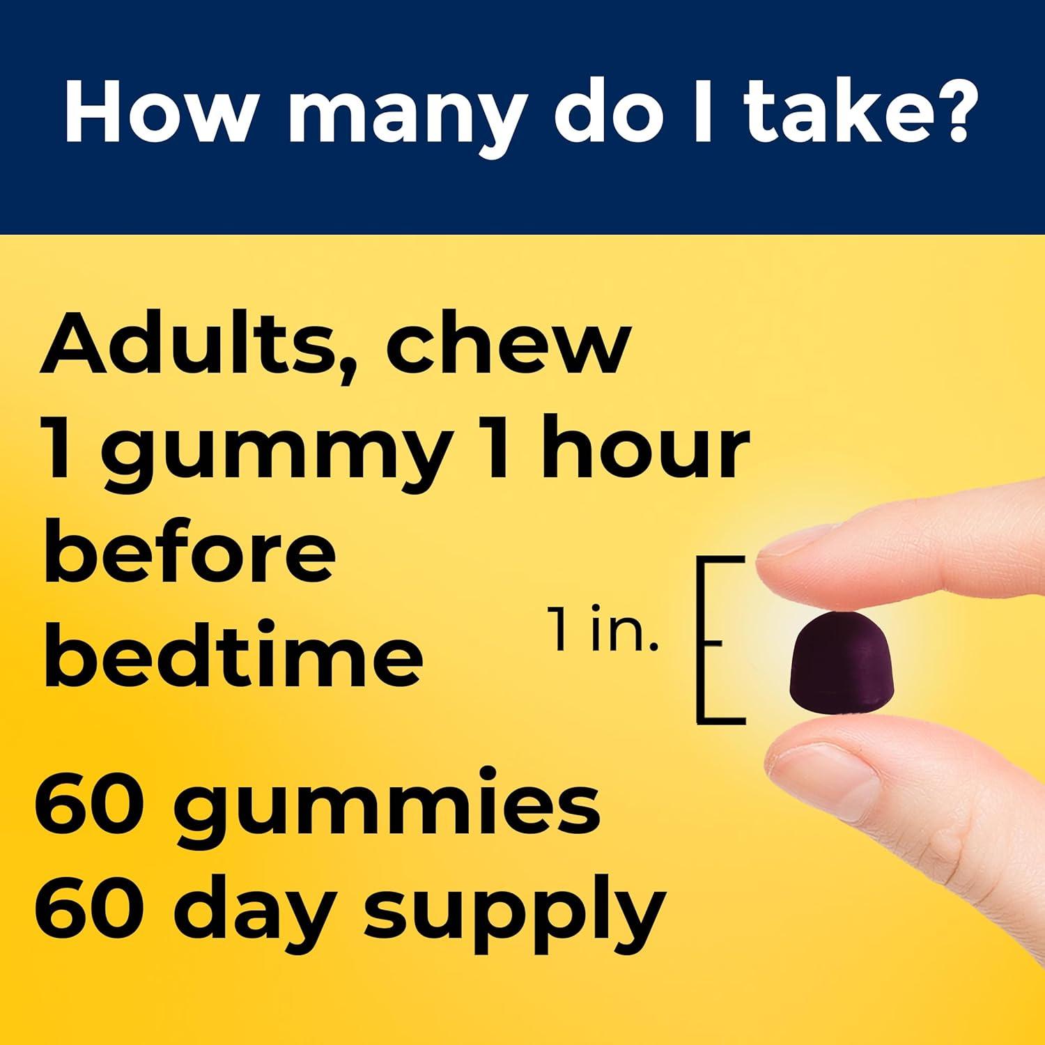 Gominolas de Melatonina Nature Made 3mg 60 Unidades