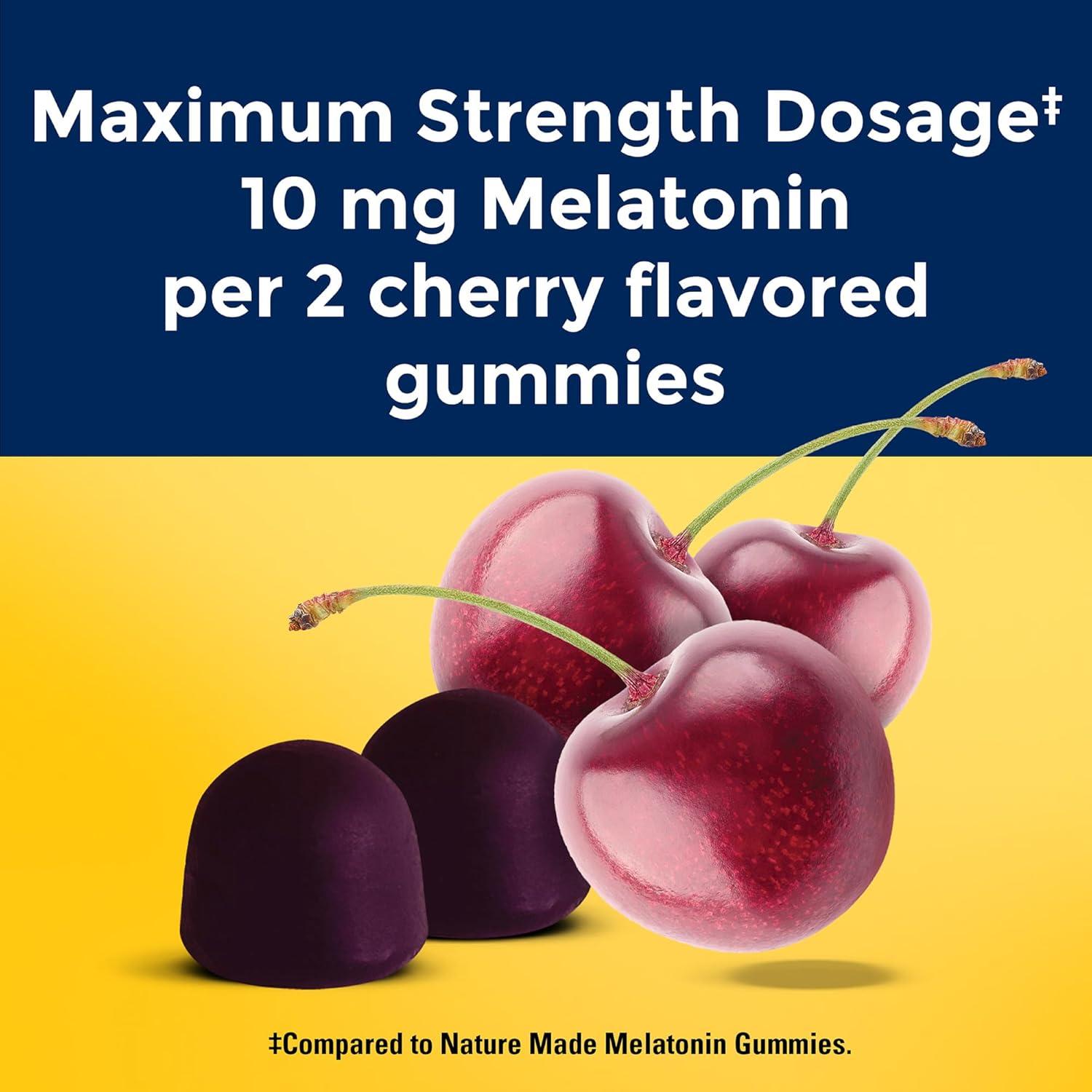 Gominolas de Melatonina Nature Made 10mg Liberación Prolongada 60u