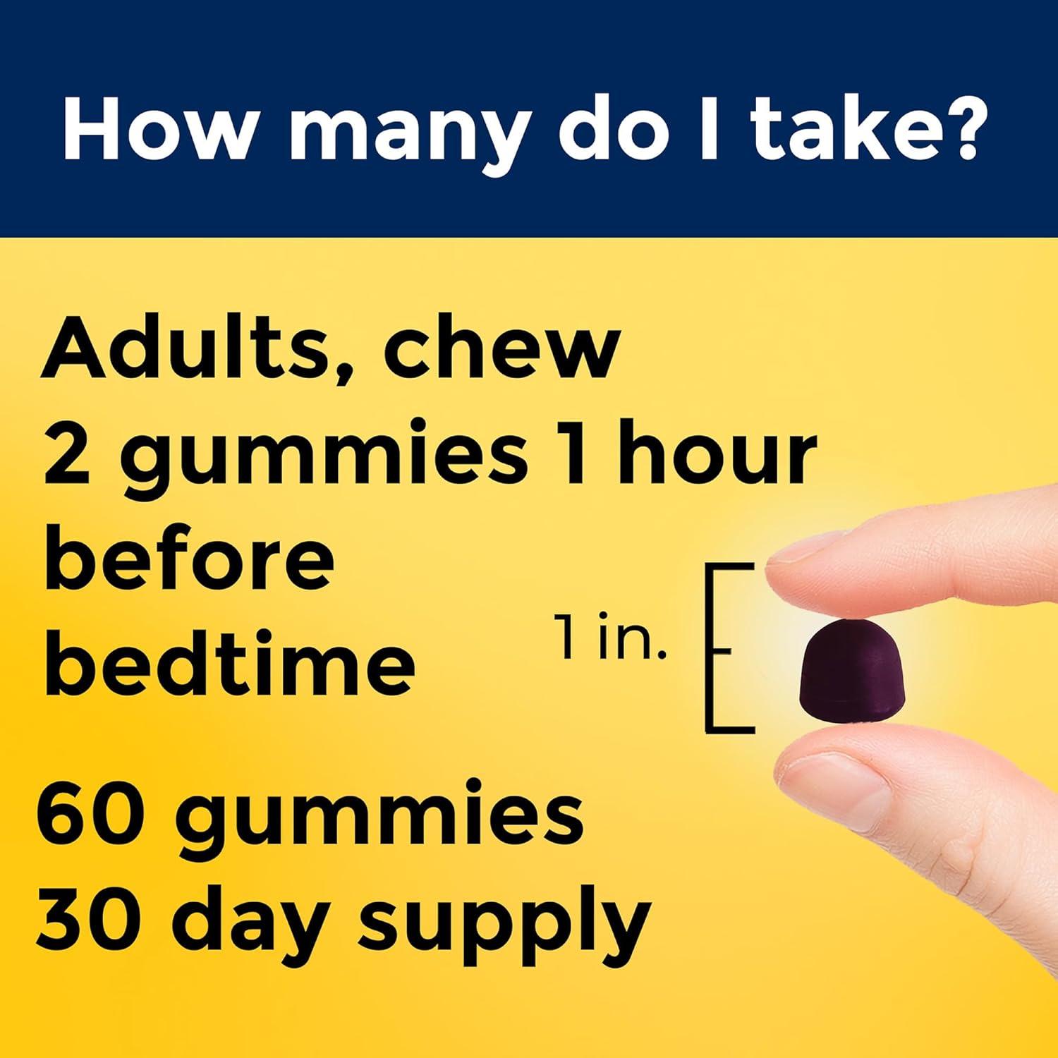 Gominolas de Melatonina Nature Made 10mg Liberación Prolongada 60u