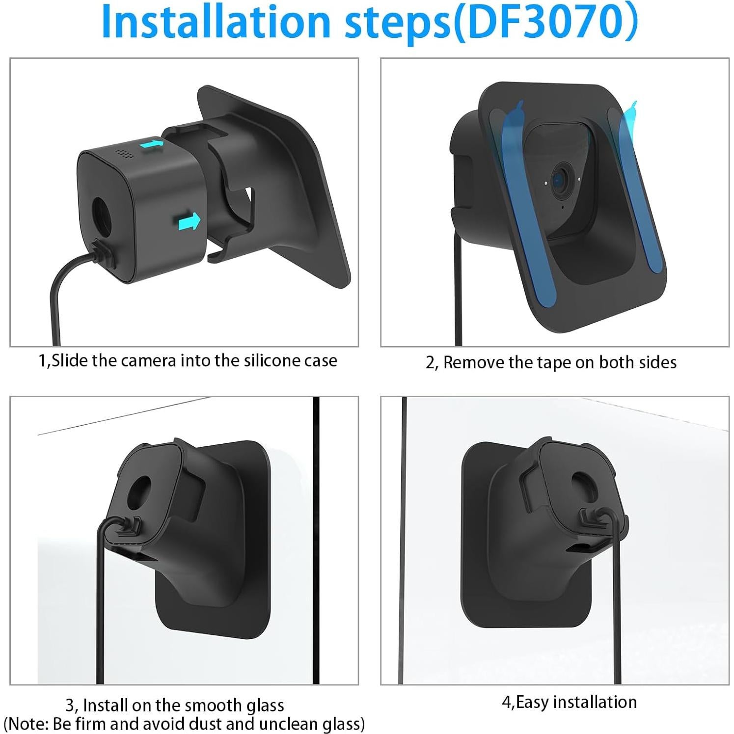 Soporte de Ventana HOLACA para Blink Mini y Mini2 - Inclinación 20°