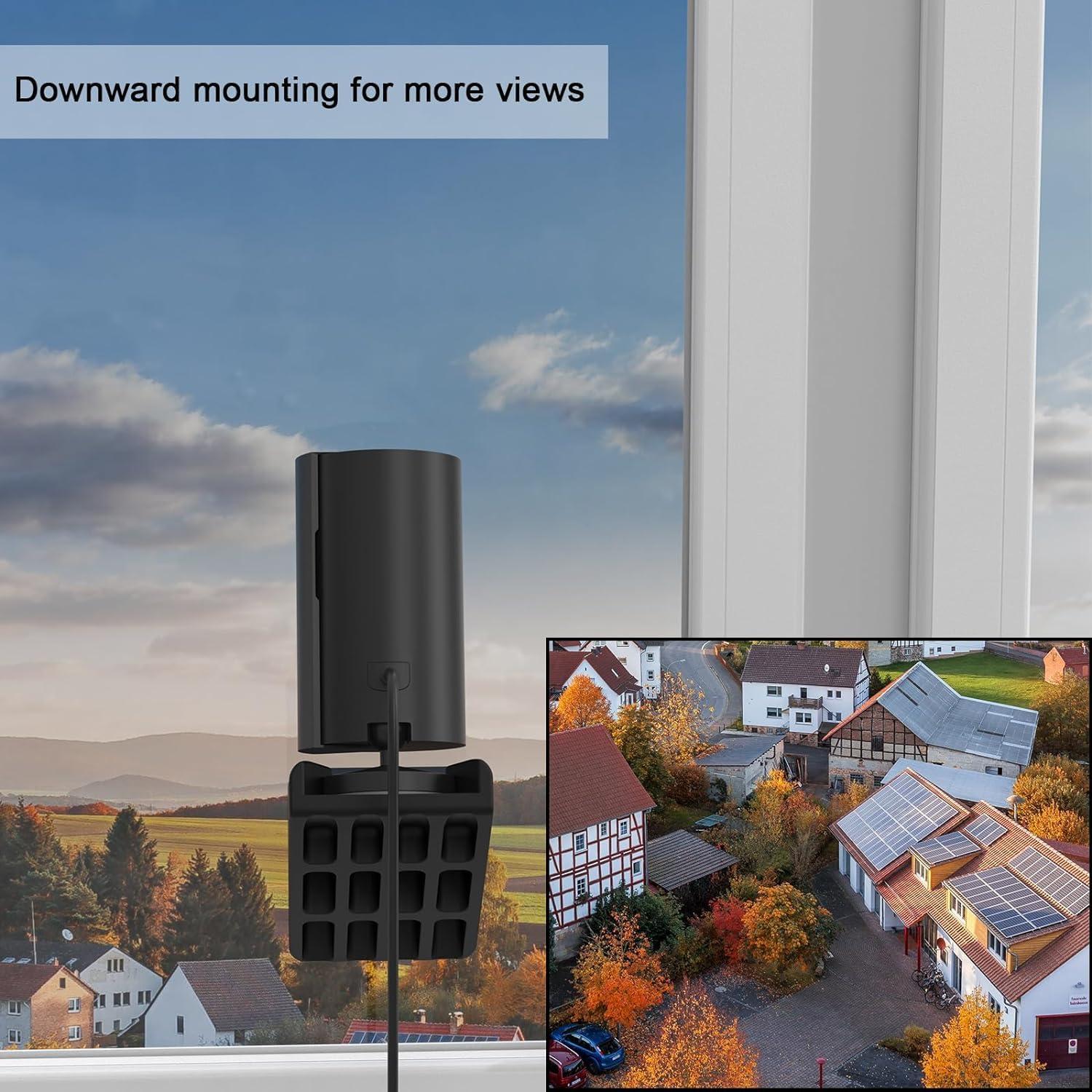 Soporte de Ventana OkeMeeo para Ring Indoor Cam 1ra y 2da Gen