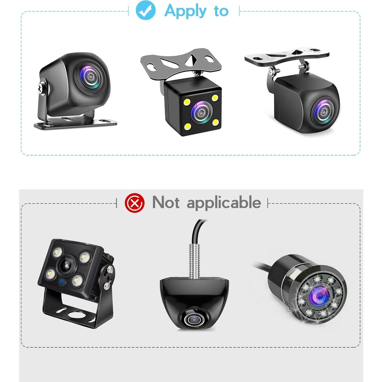 Soporte de Cámara Trasera Universal Pixelman - Adhesivo 2PCS