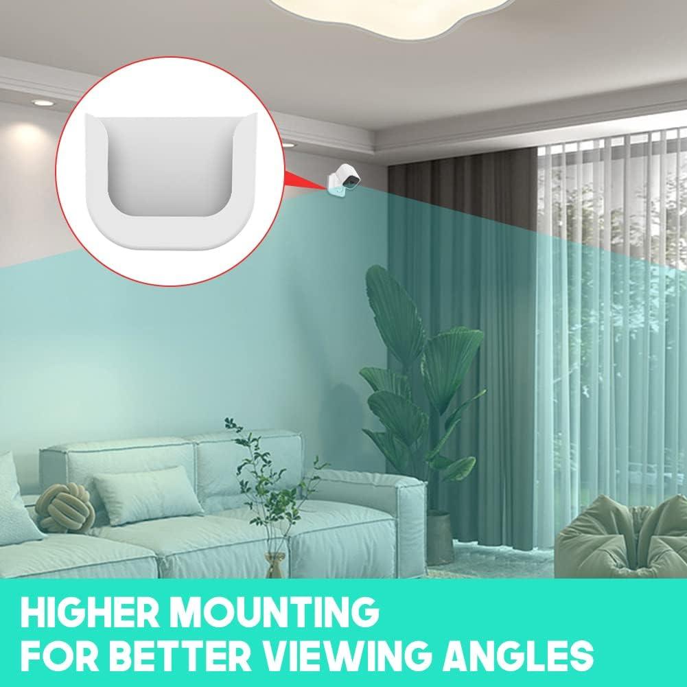 Soportes de Pared para Cámara Blink Mini - 2 Unidades, Adhesivo Fuerte