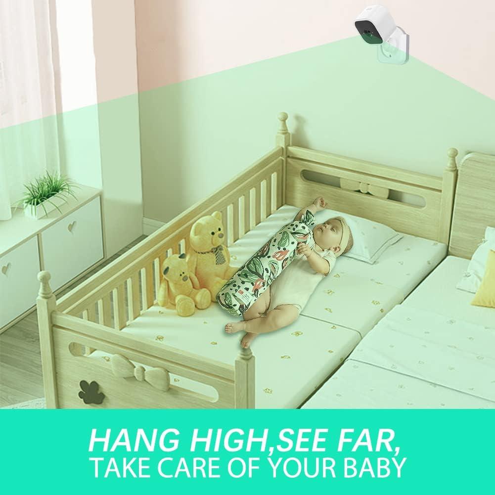 Soportes de Pared para Cámara Blink Mini - 2 Unidades, Adhesivo Fuerte