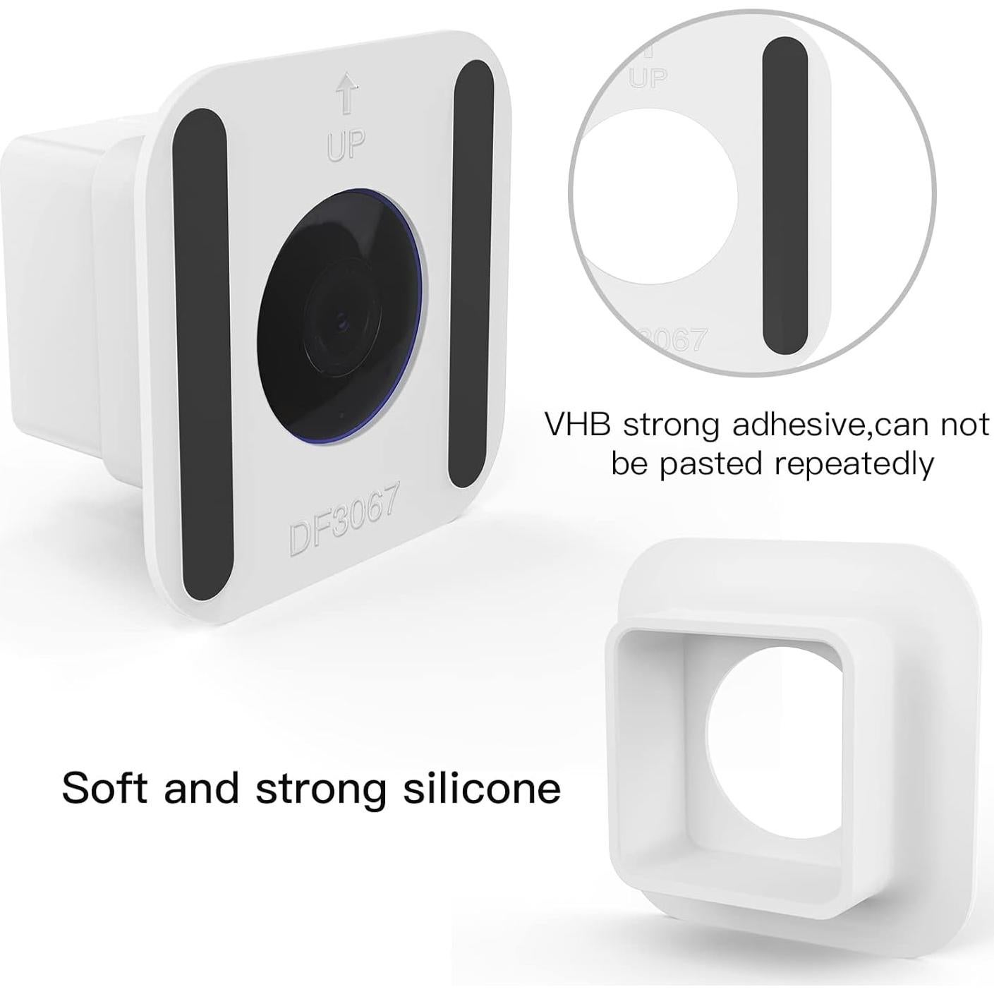 Soporte de Ventana HOLACA para Wyze Cam OG - 2 Paquete Blanco