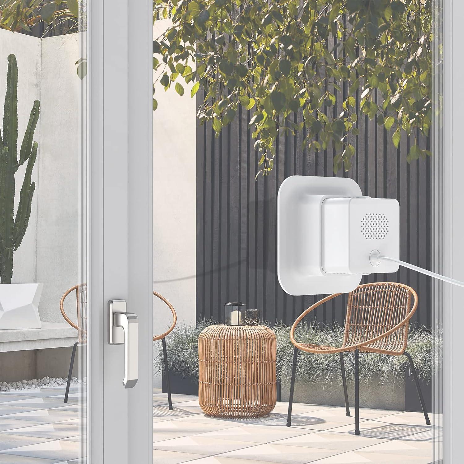 Soporte de Ventana HOLACA para Wyze Cam OG - 2 Paquete Blanco