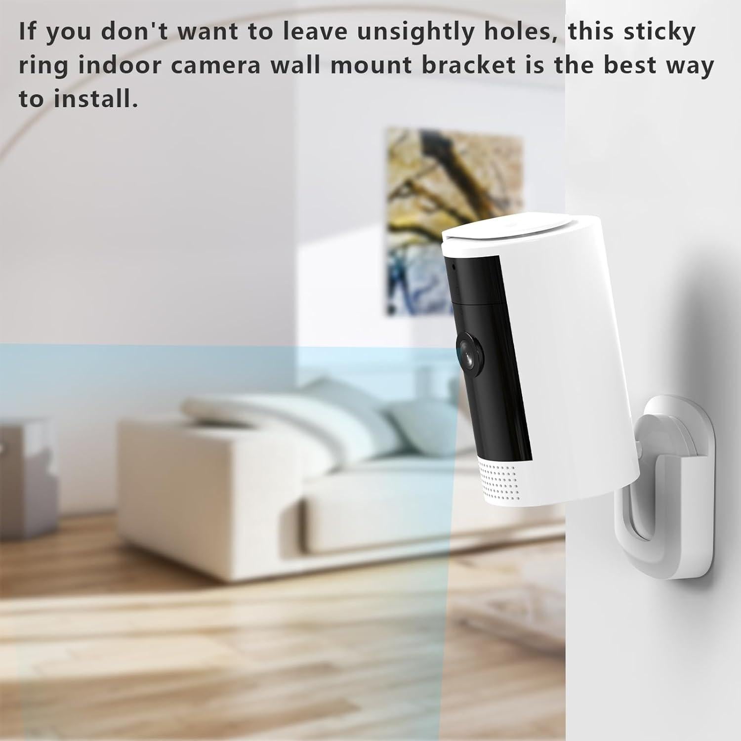 Paquete de 3 Soportes Adhesivos para Cámara Ring Interior