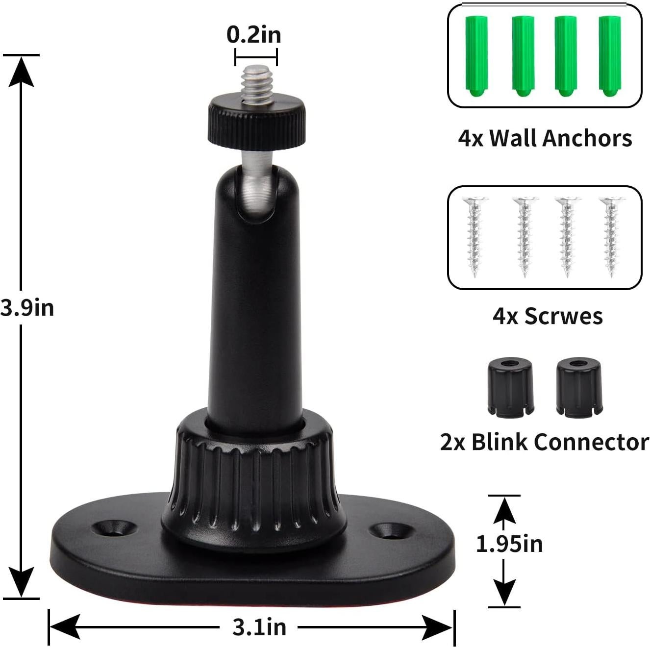 Soportes de Pared Adhesivos Fuertes StartVision para Blink