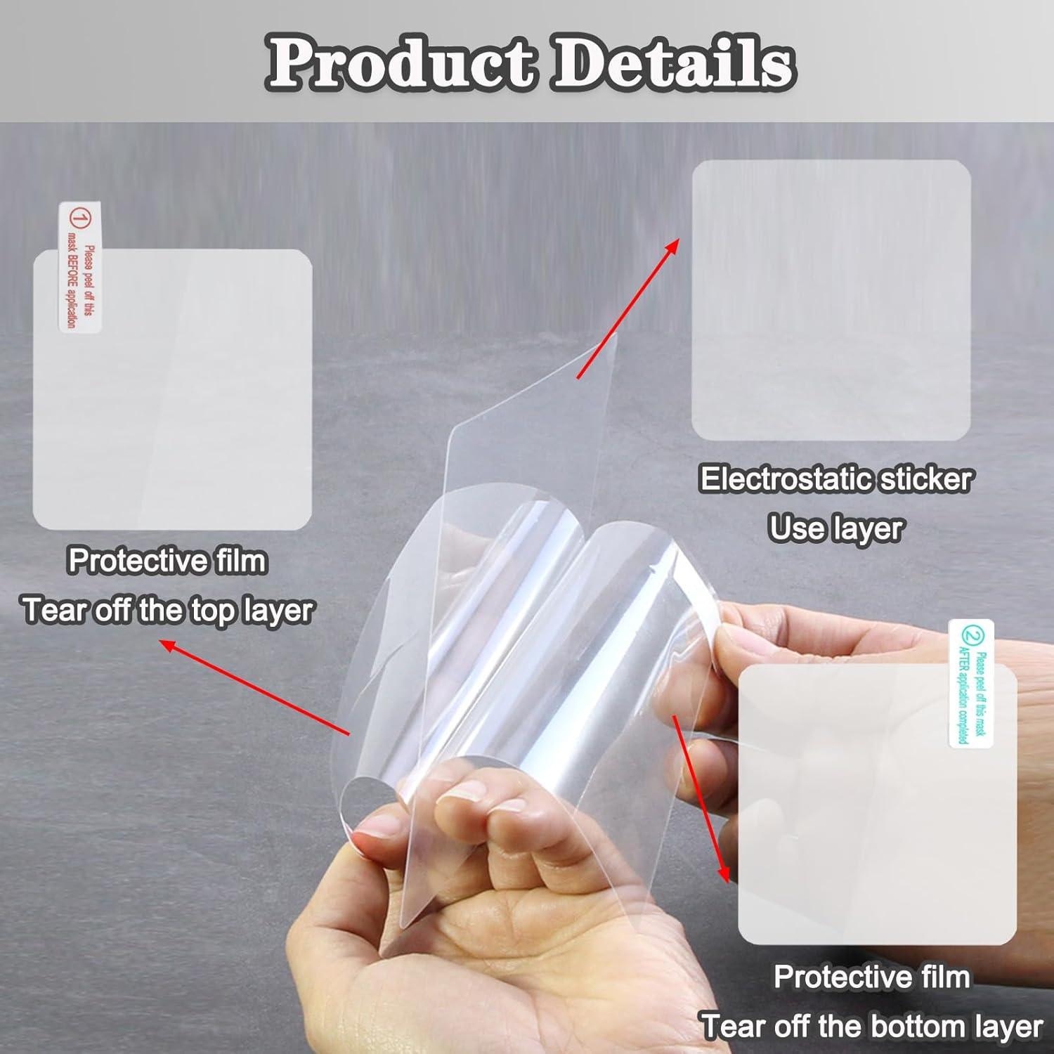 Película Electrostática para Cámara de Tablero Mecefeno - 6 Piezas