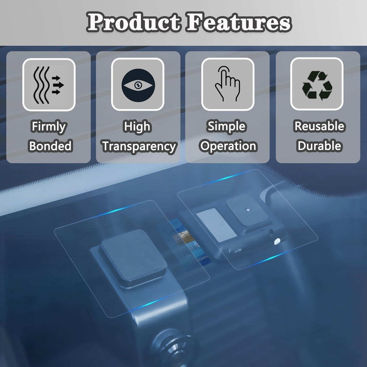 Película Electrostática para Cámara de Tablero Mecefeno - 6 Piezas