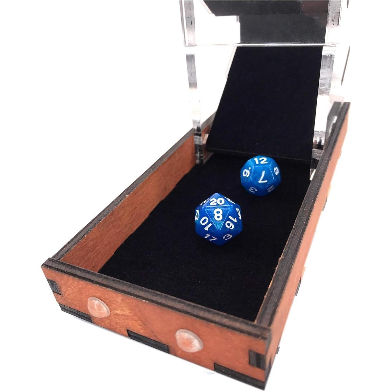 Torre de Dados C4Labs con Bandeja de Caoba - Sonido Suave