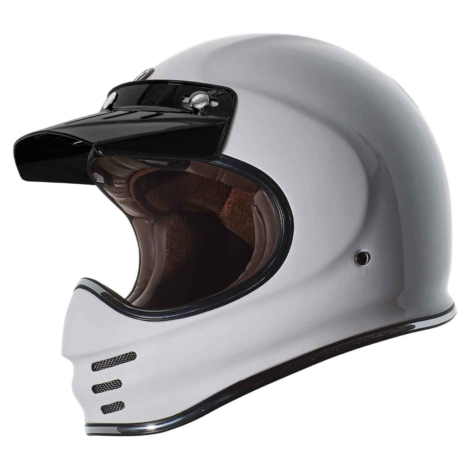 Casco Integral TORC T3 Blanco Brillante XX-Grande DOT ECE