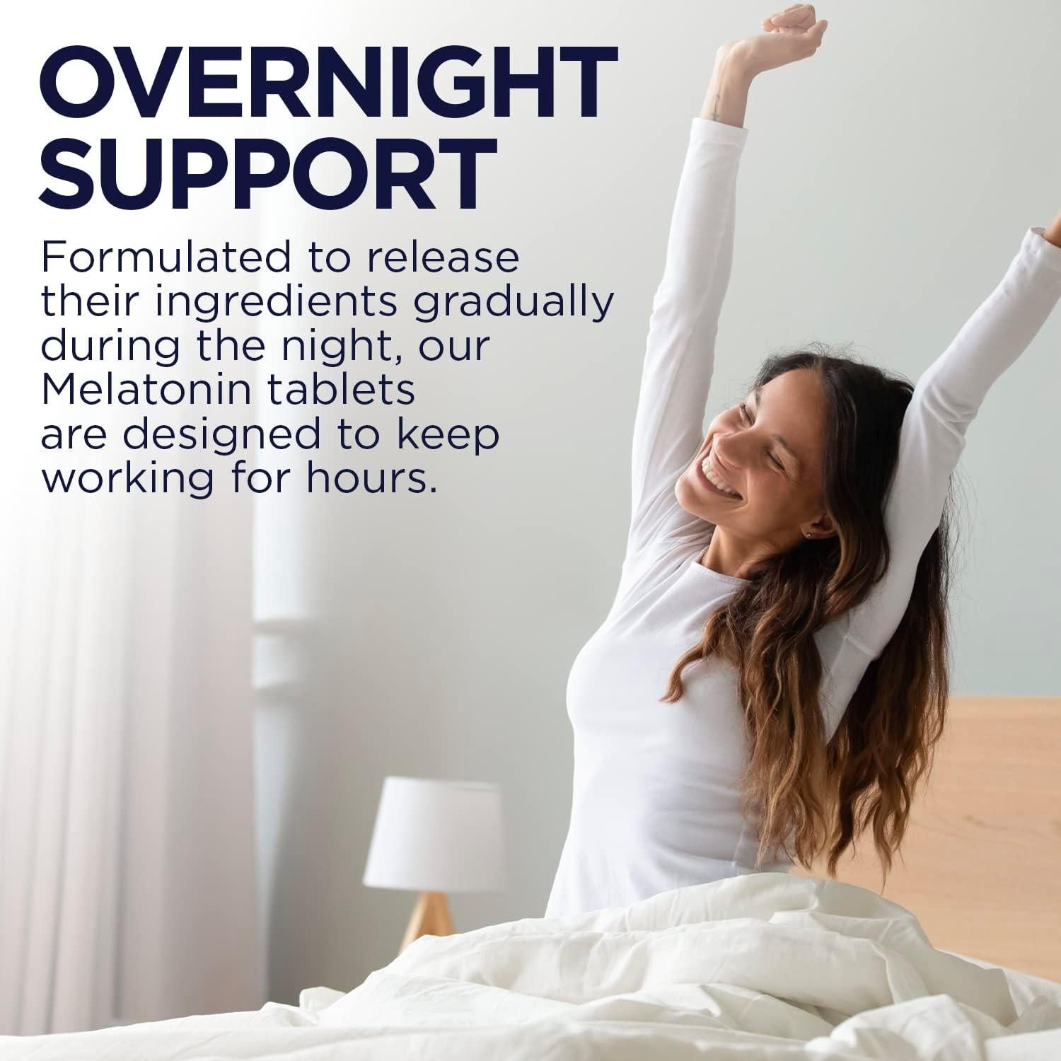 Suplemento de Melatonina KAL 3mg Liberación Sostenida 120 Tabletas