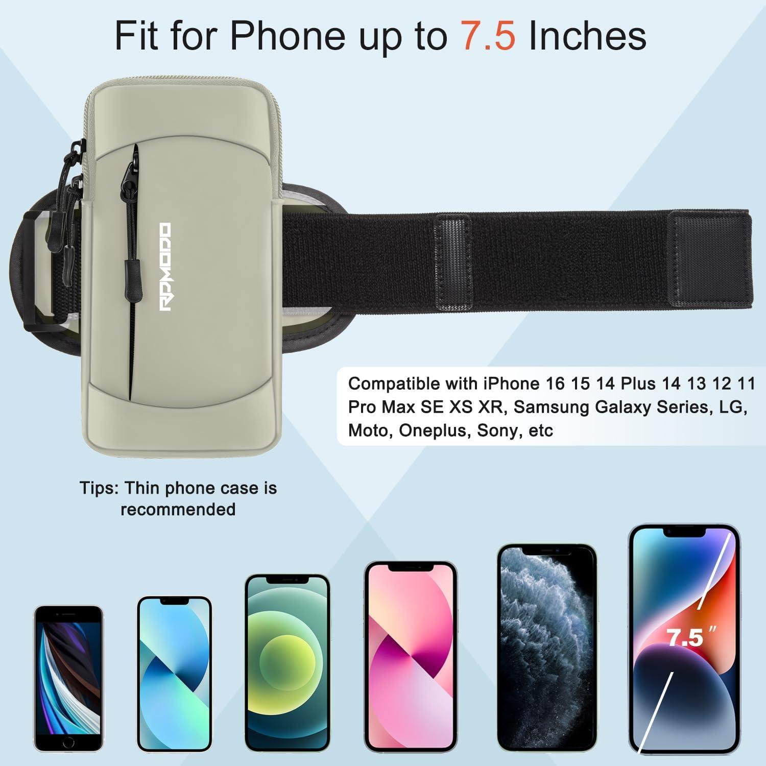 Banda para brazo RDMODO para teléfono hasta 19.81 cm