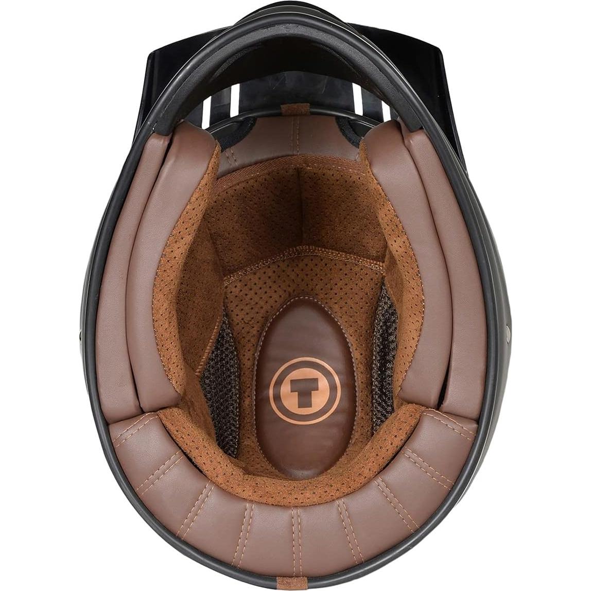 Casco Integral TORC T3 Gris Nardo Brillante Aprobado DOT