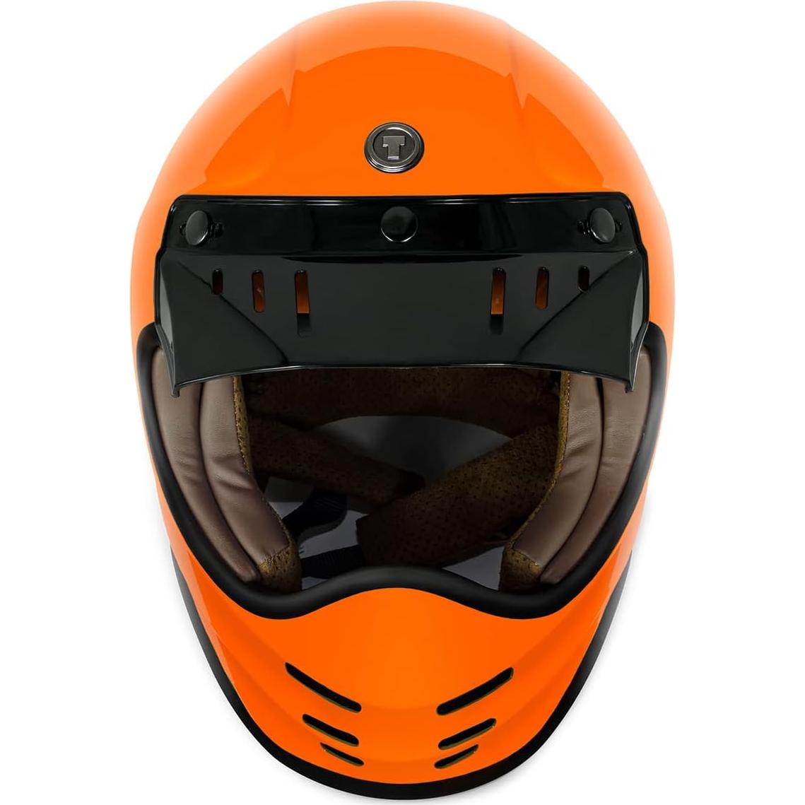 Casco Integral TORC T3 Naranja Brillante XX-Grande