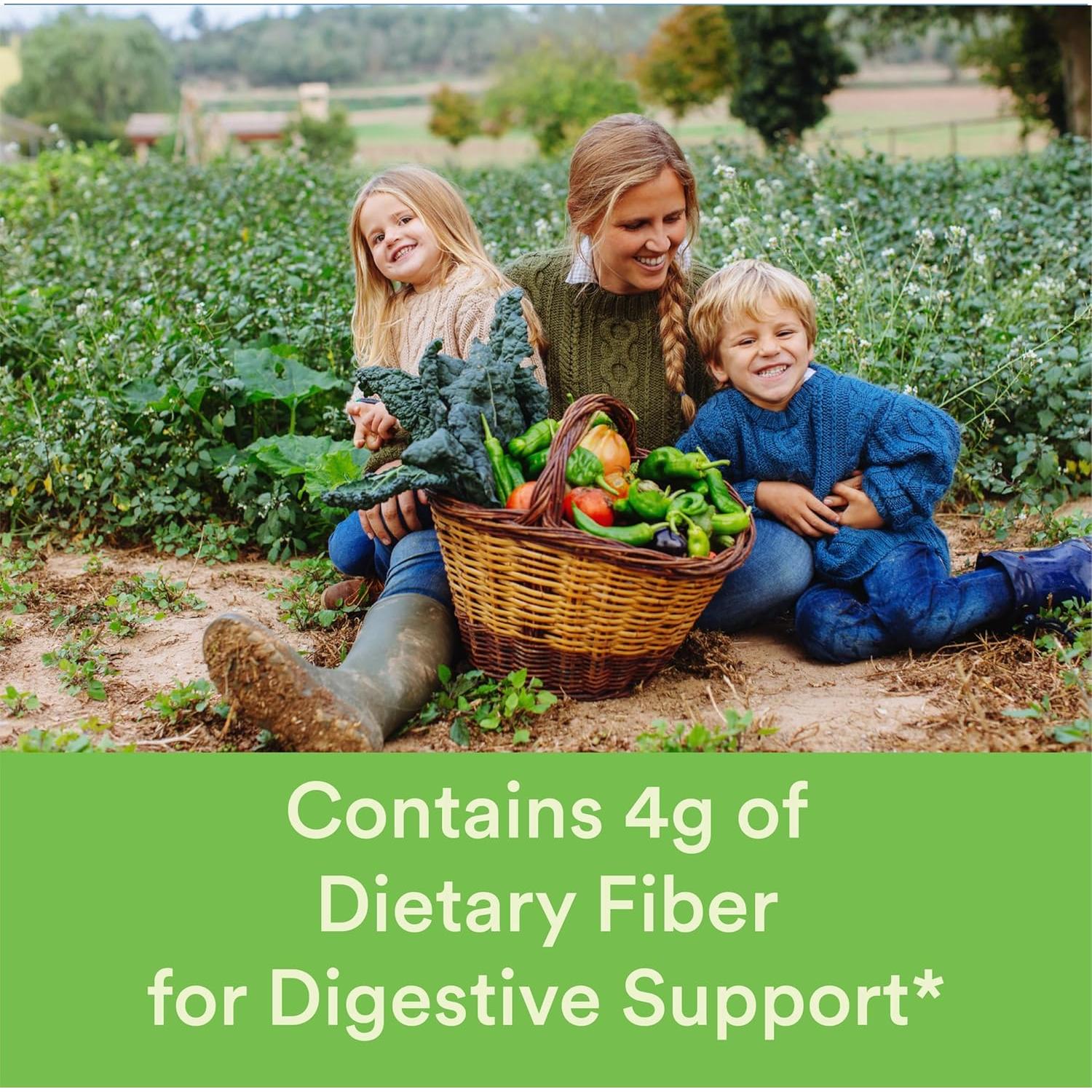 Gomitas Multivitamínicas y de Fibra SmartyPants 120 Unidades