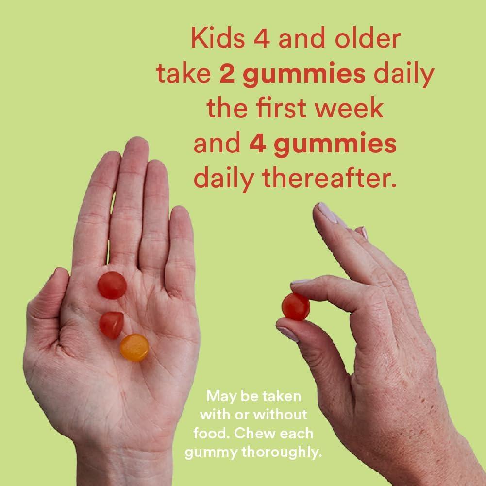 Gomitas Multivitamínicas y de Fibra SmartyPants 120 Unidades