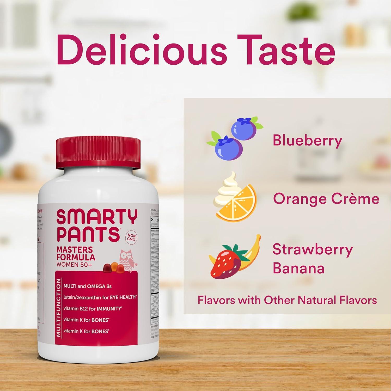 SmartyPants Multivitamina Gummy Mujeres 50+ 120 gomitas