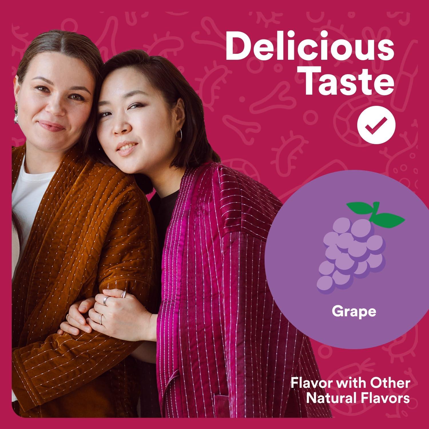 SmartyPants Gomas Probioticas y Prebioticas Uva 60 Gomas