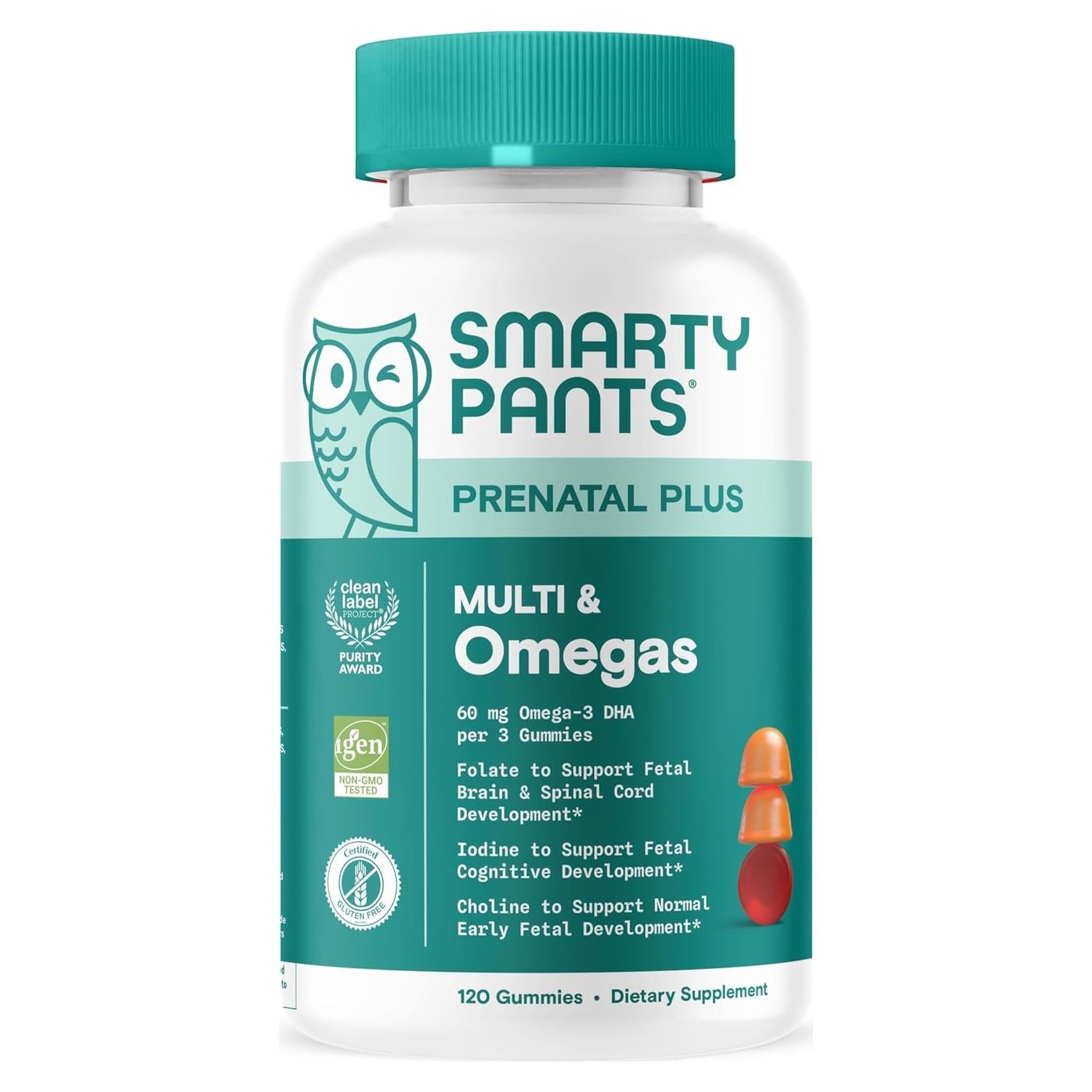 SmartyPants Vitaminas Prenatales Gominolas 120 Unidades