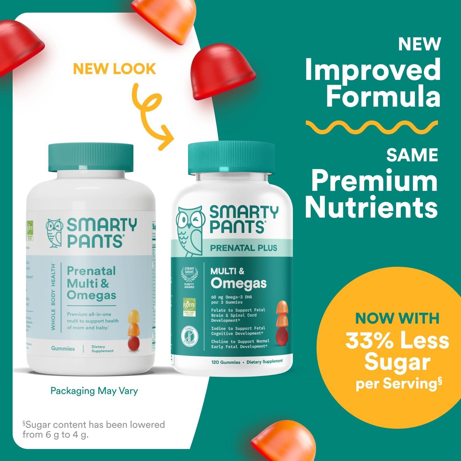 SmartyPants Vitaminas Prenatales Gominolas 120 Unidades